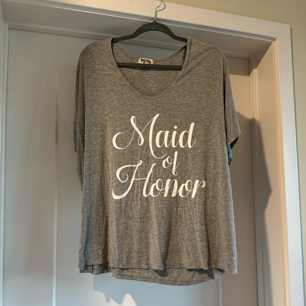 EUC Show Me Your Mumu Maid of Honor Shirt